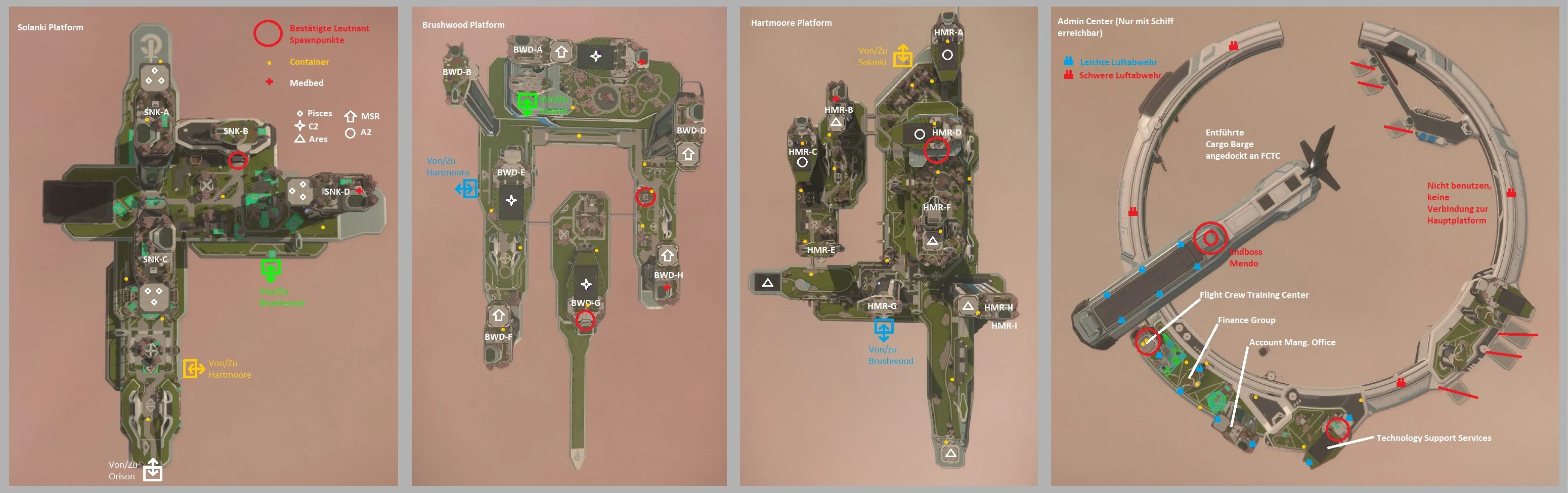 Siege of Orision Map (alter Stand)